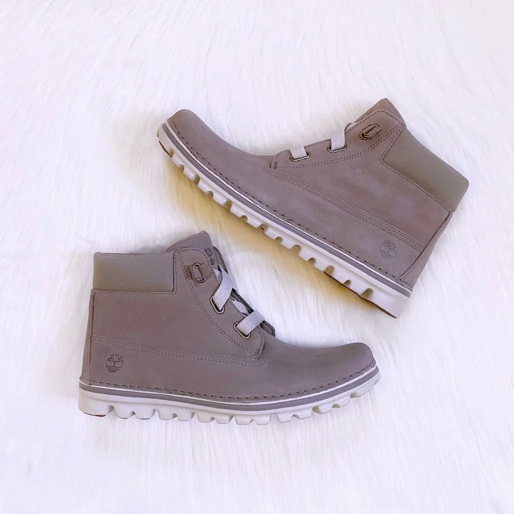 Timberland Women’s Brookton 6” Convenience Taupe Boots - Picture 6 of 7